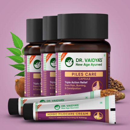 Piles Care Combo: Capsules and Cream